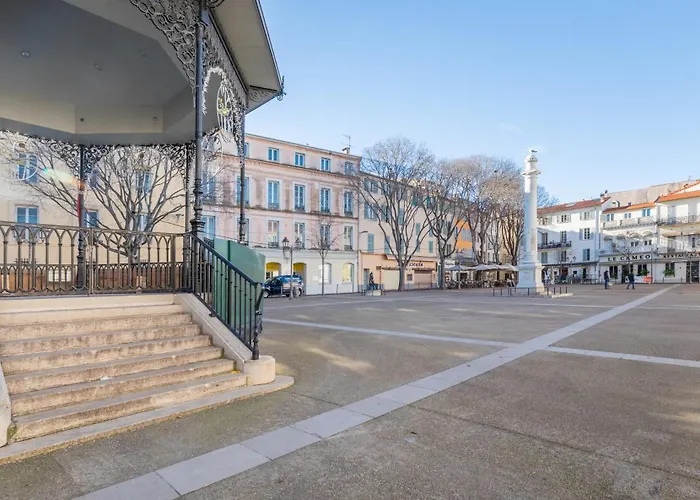 Vue Mer, Terrasse, 5 Min Du Centre Апартаменты Антиб